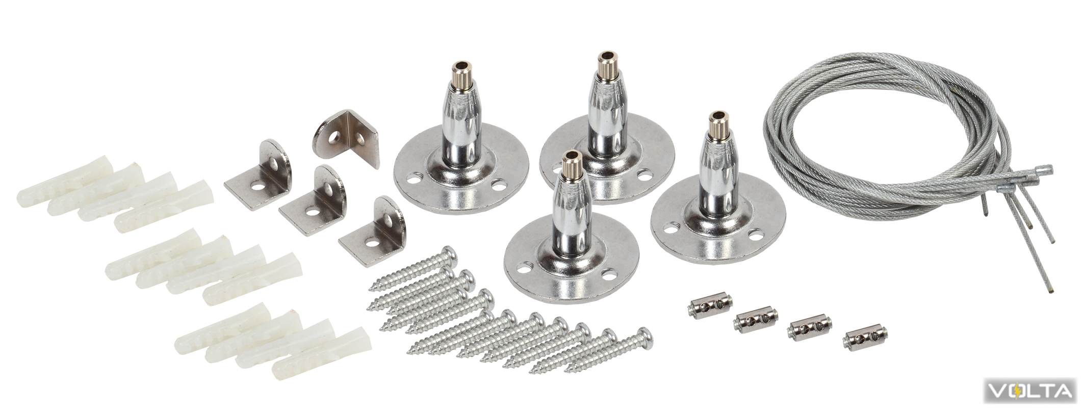 Комплект крепежных элементов №2 (подвесной монтаж) IEK