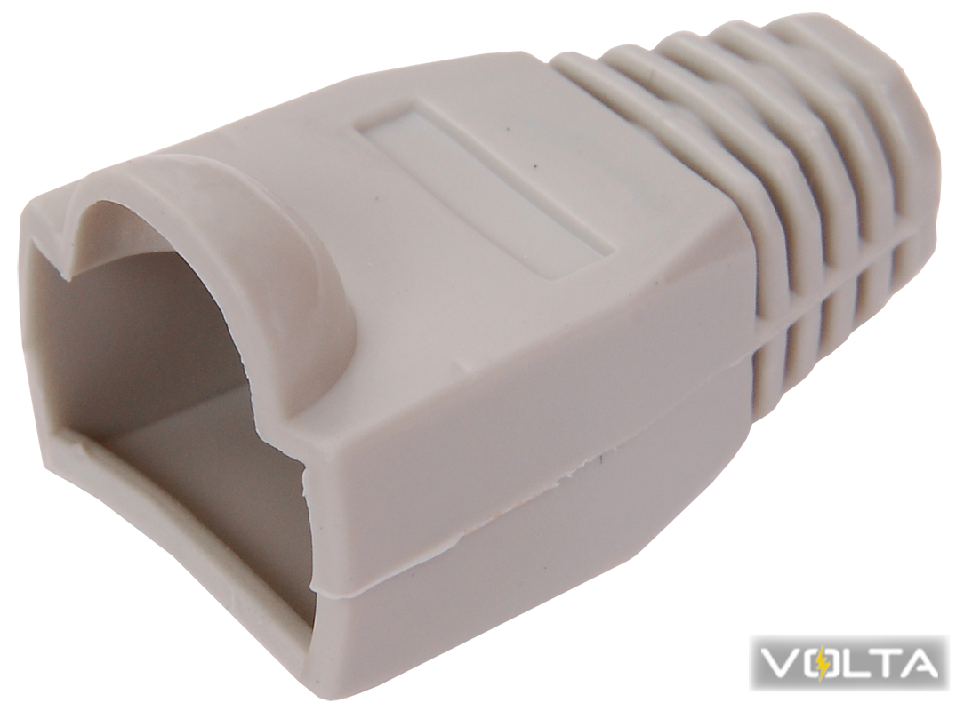 ITK Колпачок изолирующий для разъема RJ-45, PVC, серый