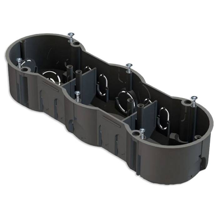 Распределительная коробка подрозетник распред монтажная распаячная ...