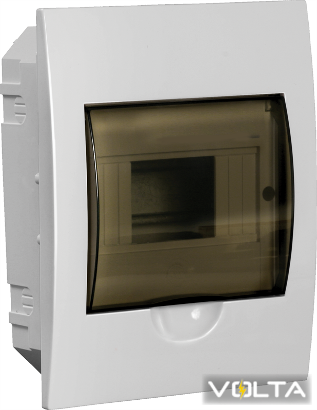 Бокс ЩРВ-П-6 модулів вбудов. пластик IP41 LIGHT IEK