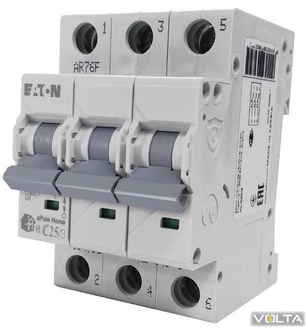 Автоматический выключатель HL-C25 3 MOELLER-EATON