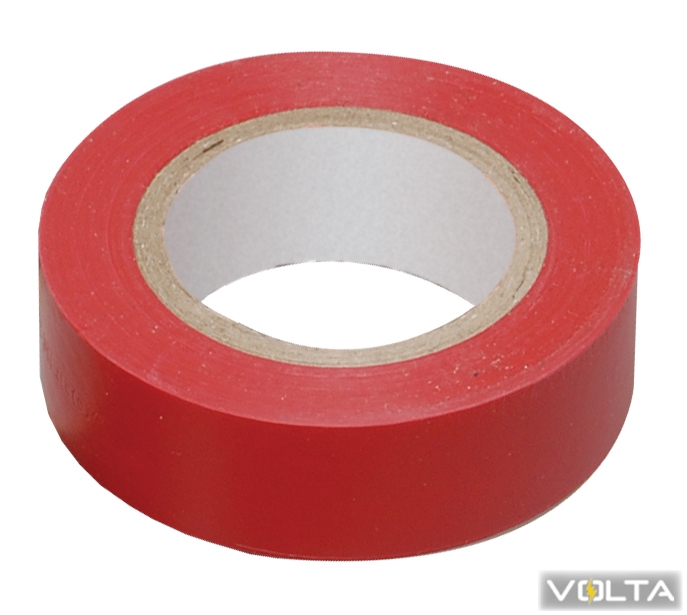 Изолента 0,13х15 мм красная