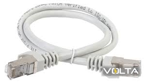 ITK Коммутационный шнур (патч-корд), кат.5Е FTP, 0,5м, серый