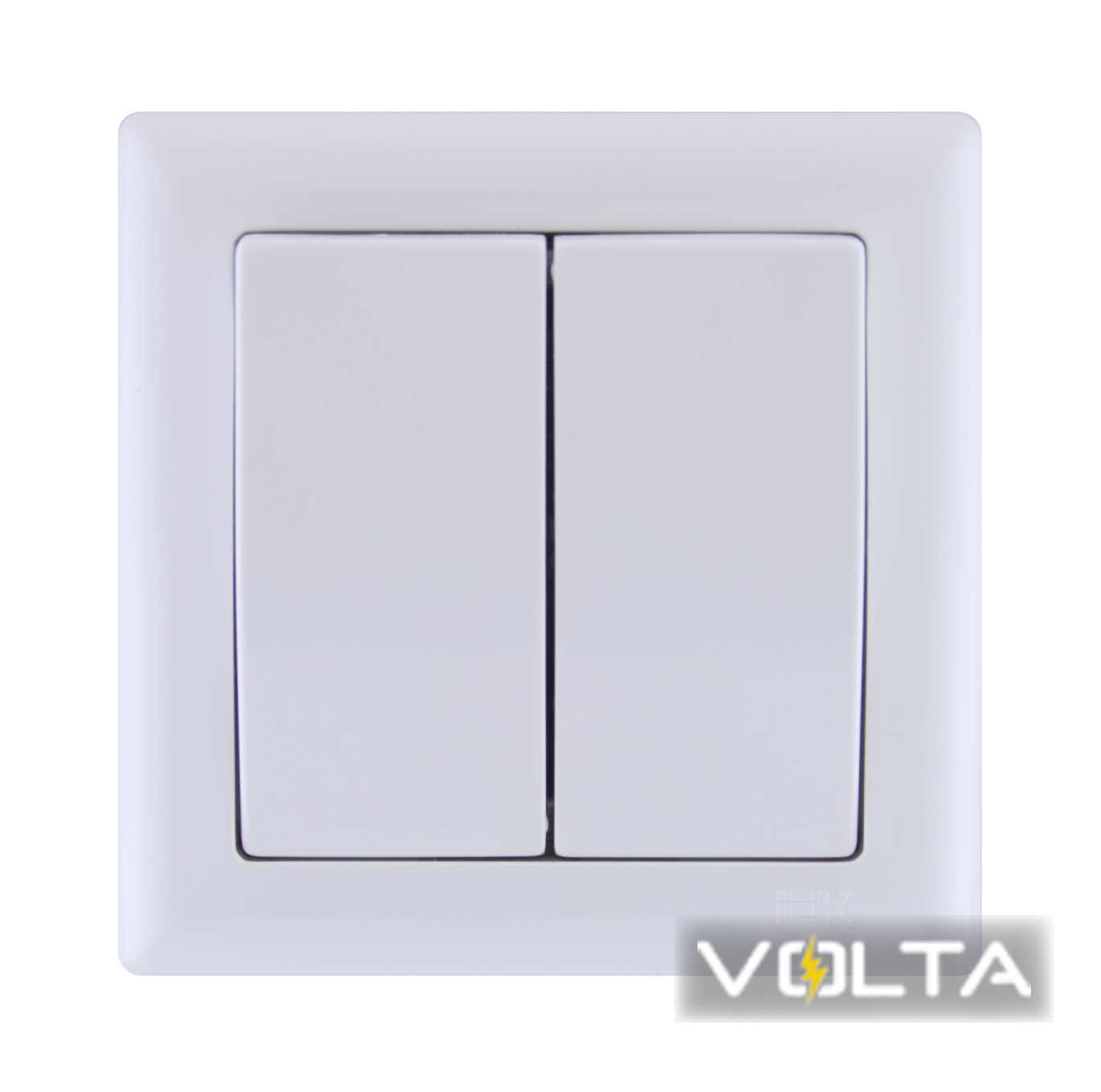 ВК02-00-0-ББ Выключатель 2кл BOLERO (белый) ИЭК