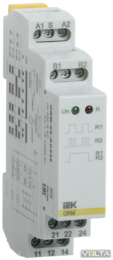 Импульсное реле ORM. 2 конт. 230 В AC IEK