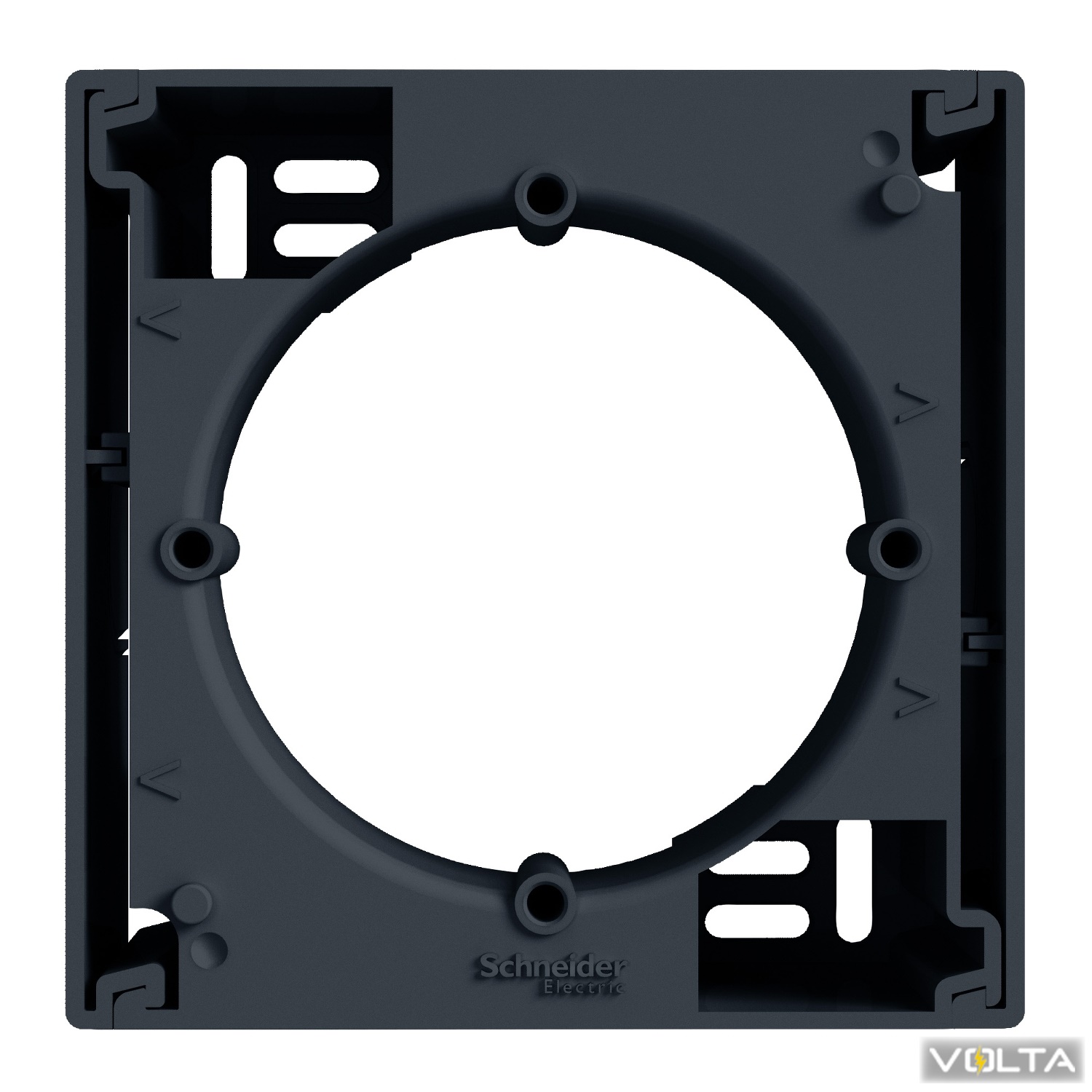 КОРОБКА ДЛЯ ЗОВН МОНТ АНТРАЦИТ  ASFORA