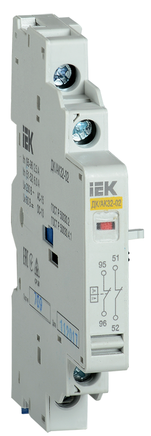 Аварийно-дополнительный контакт ДКАК32-02 IEK