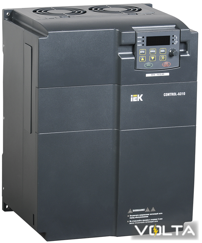 Преобразователь частоты CONTROL-A310 380В, 3Ф 18-22kW 37-45A IEK