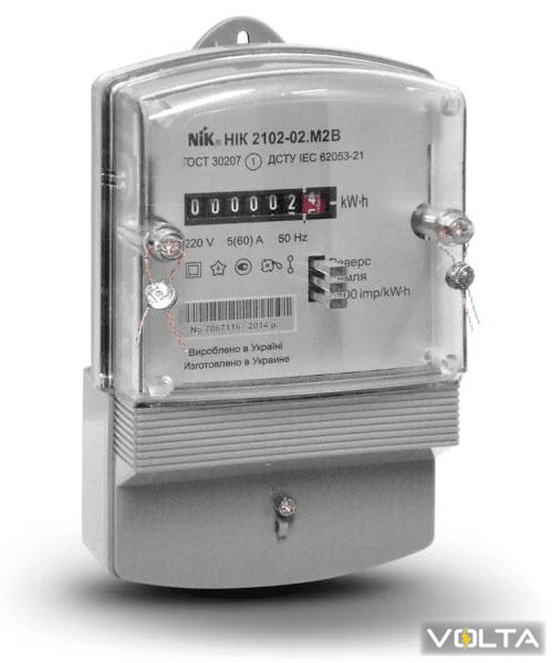 Счетчик NIK 2102-02 (5-60)А, 220В 6400 М2 индикатором магнитного