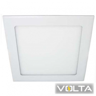 Светильник светодиодный AL511 9W квадрат белый 540Lm 4000K 121*13.5mm OL FERON