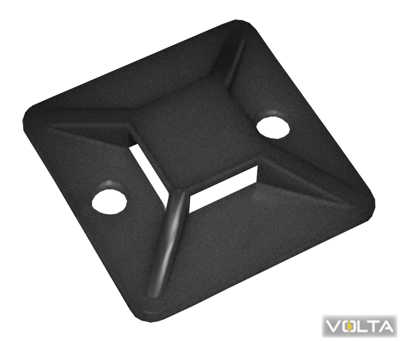 Площадка самокл. черная