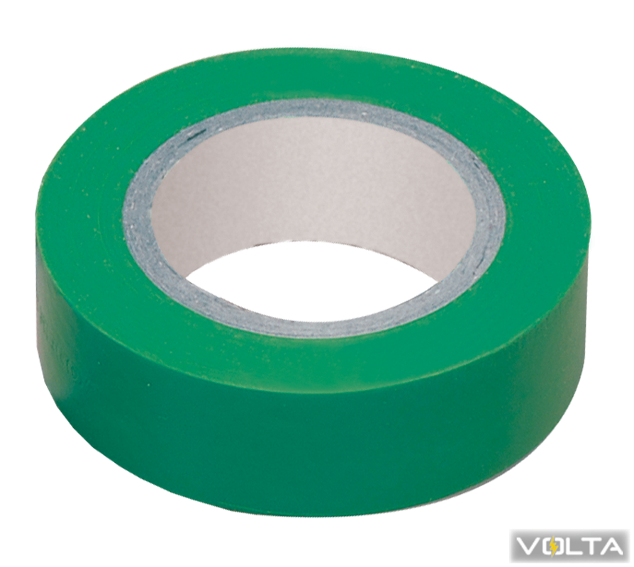 Изолента 0,13х15 мм зеленая