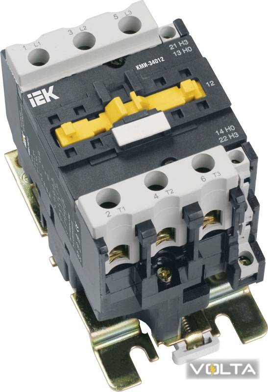 Контактор КМИ-34012 40А 220В/АС3 1НО,1НЗ IEK цена купить в
