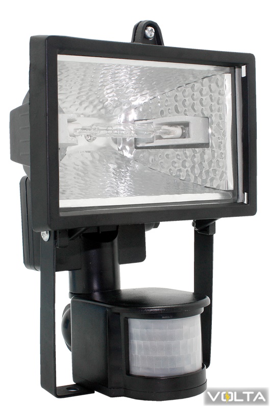 Прожектор ИО 150 Д (детектор) галогенный черный IP 54