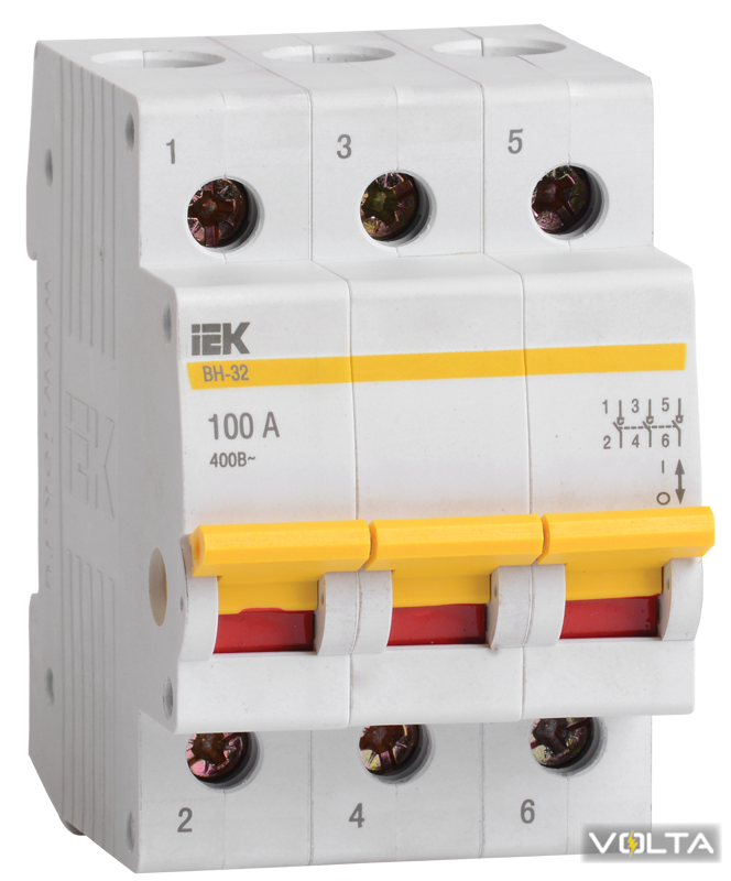 Выключатель нагрузки ВН-32 3Р 40А ИЭК