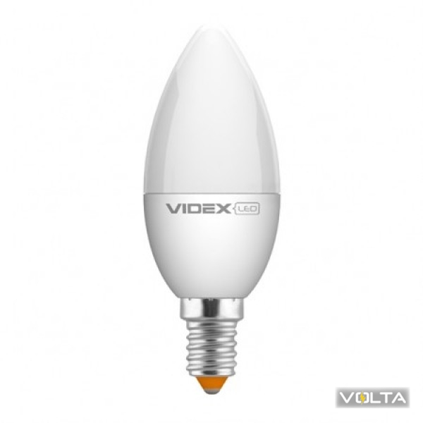 Лампа светодиодная C37e 3,5W E14 3000K 220V VIDEX