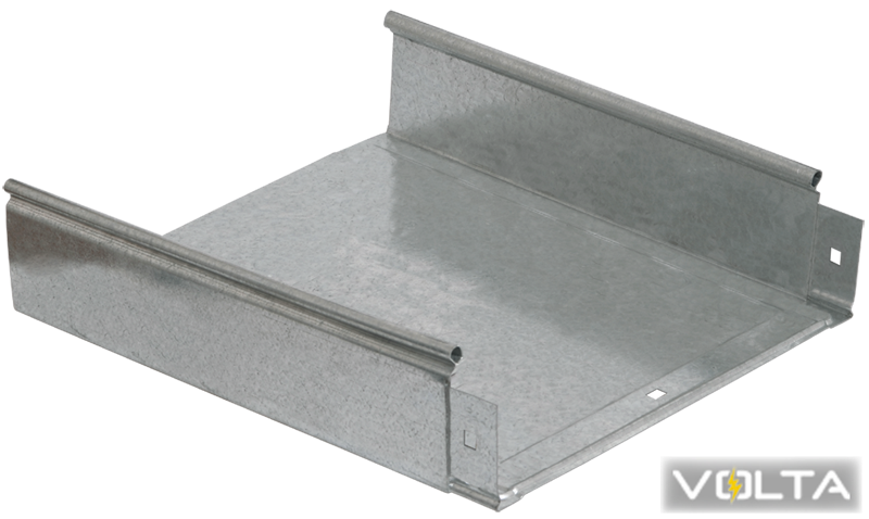 Лоток неперфорированный 100x200x3000; 0,8 мм