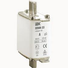 Плавкая вставка предохранителя ППНИ-33, габарит 00, 6А IEK