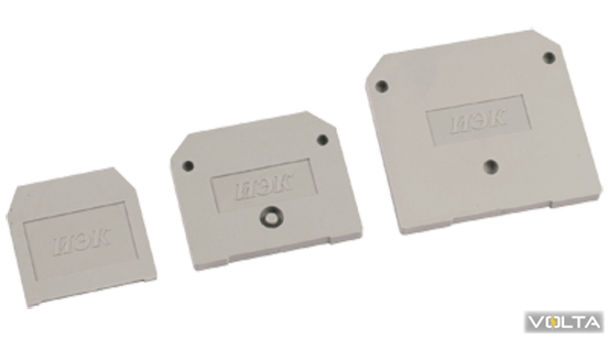 Заглушка для ЗНИ-10мм2 (JXB70A) серый ИЭК