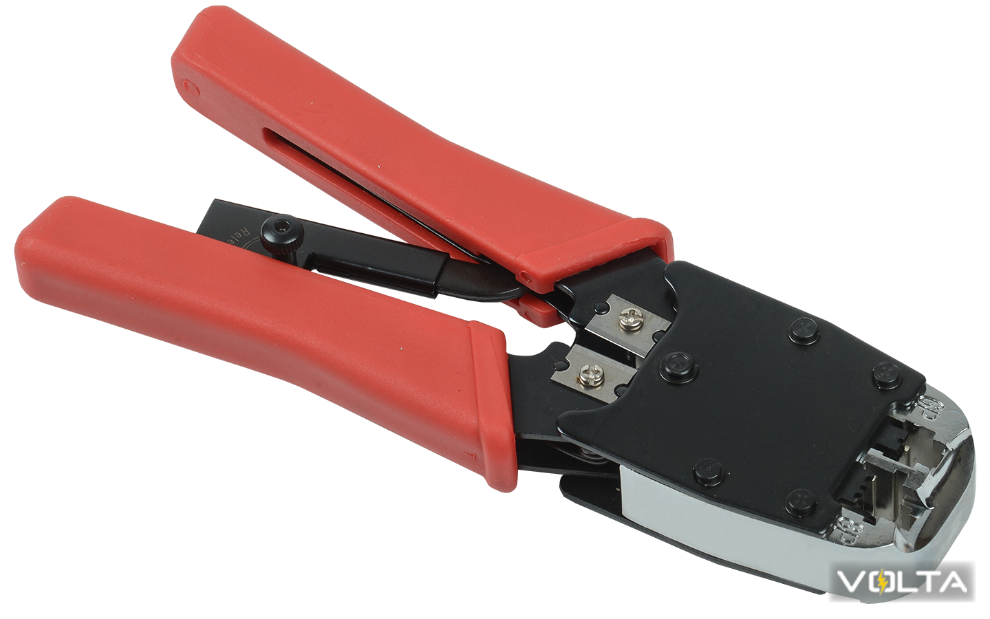 ITK Инструмент обжим для RJ-45,12,11 с храп. мех верт. обжим ІЕК