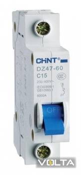 Автоматический выключатель DZ47-60 1P 4.5kA C 10A
