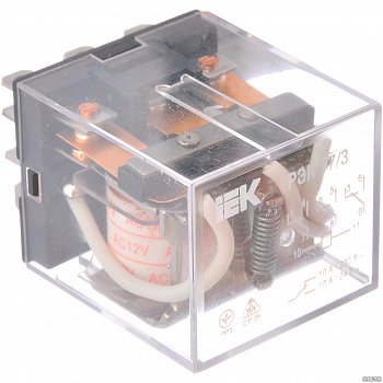 Реле РЭК77/3(LY3) 10А 12В АC IEK