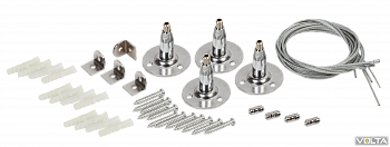 Комплект крепежных элементов №2 (подвесной монтаж) IEK