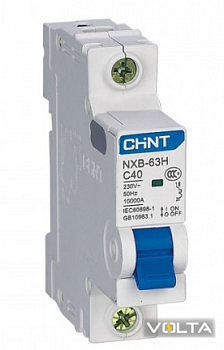 Автоматический выключатель  NXB-63 1P C16 6kA CHINT