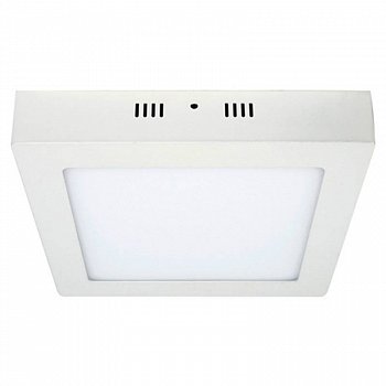 Светильник светодиодный AL505 24W квадрат накладной 1800Lm 4000K  298*298*32mm OL FERON