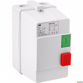 Контактор КМИ23260 32А в оболочке Ue=380В/АС3 IP54 IEK