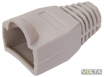ITK Колпачок изолирующий для разъема RJ-45, PVC, серый IEK
