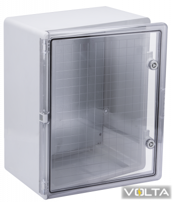 Корпус пласт. ЩМПп 500х400х240мм пр. дв. УХЛ1 IP65 IEK