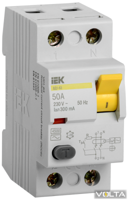 УЗО ВД1-63 2Р 50А 300мА ИЭК