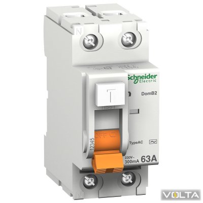 УЗО ВД-63 2П 63A 30МA SCHNEIDER