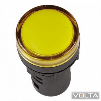 Лампа AD16DS(LED)матрица d16мм желтый 36В AC/DC IEK