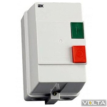 Контактор КМИ22560 25А в оболочке с индик. Ue=230В/АС3 IP54 IEK