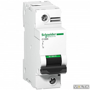 Автоматический выключатель C120N 1P 100A C  SCHNEIDER