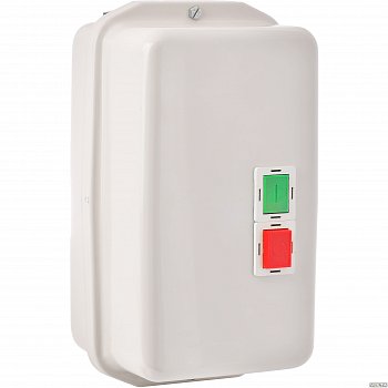 Контактор КМИ48062 80А в оболочке Ue=220В/АС3  IP54 IEK