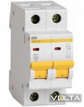 Автоматический выключатель ВА47-29 2P 10А 4,5кА х-ка C IEK