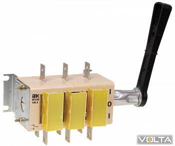 Выключатель-разъединитель ВР32И-39B71250 630А на 2 напр. съем.рук. IEK