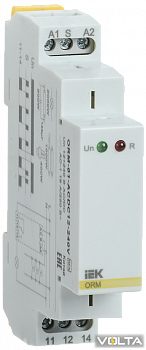 Импульсное реле ORM 1 конт. 12-240 В AC/DC IEK