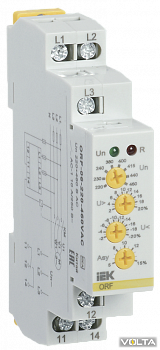 Реле фаз ORF 06. 3ф 220-460 В AC IEK