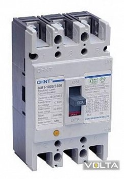 Автоматический выключатель NM1-125S/3300 63A CHINT