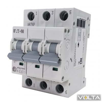 Автоматический выключатель HL-C63 3 MOELLER-EATON