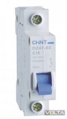 Автоматический выключатель DZ47-60 1P 4.5kA C 63A