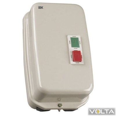 Контактор КМИ48062 80А в оболочке с индик. Ue=400В/АС3 IP54 IEK цена ...