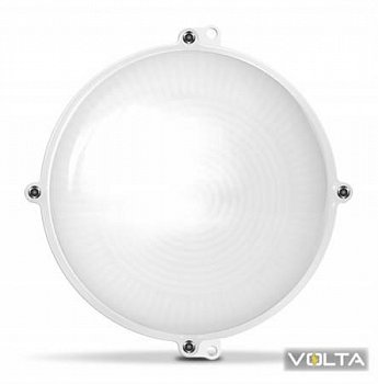 Светильник LED (ЖКХ) круглый VIDEX 18W 5000K 220V белый