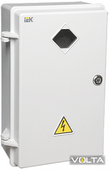 Корпус полиэстерный учетный ЩУ 1/1 УХЛ1 IP54 IEK