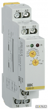 Реле тока ORI  0,8-8 А. 24-240 В AC / 24 В DC IEK