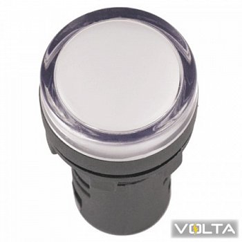 Лампа AD22DS(LED)матрица d22мм белый 12В AC/DC IEK
